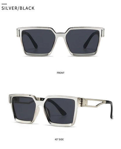 "Sole Dorato" – Square Gold Sunglasses By Enzo Bellari®