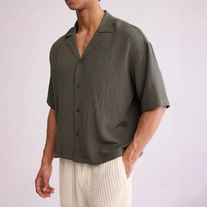 "Collo Morbido" – Loose Collar Shirt By Enzo Bellari®