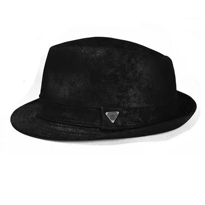 "Oro di Mare" – Genuine Leather Top Hat By Enzo Bellari®