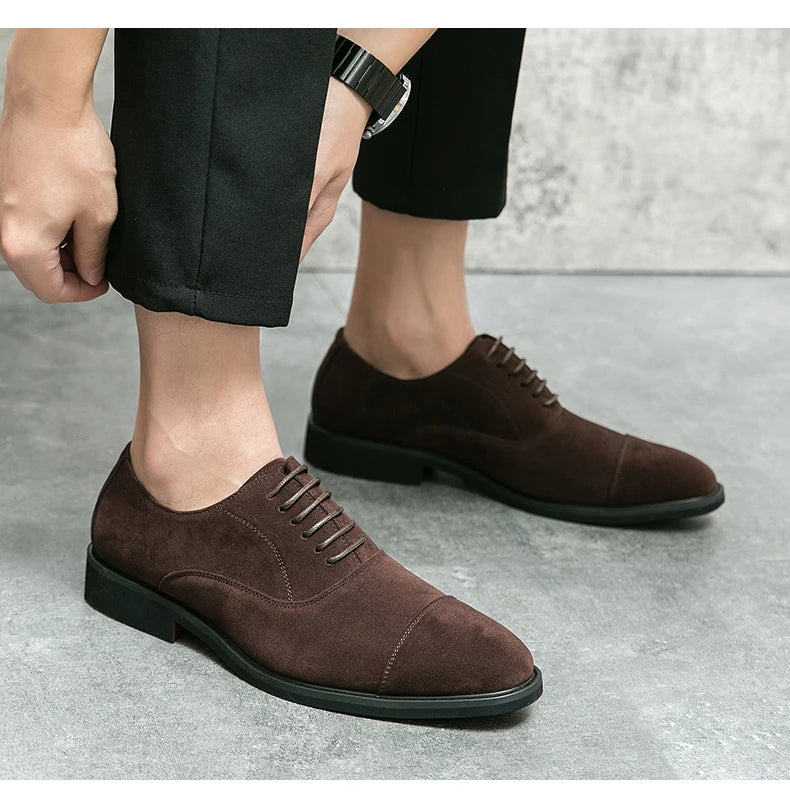 "Eleganza Nera" – Handmade Derby Shoes By Enzo Bellari®