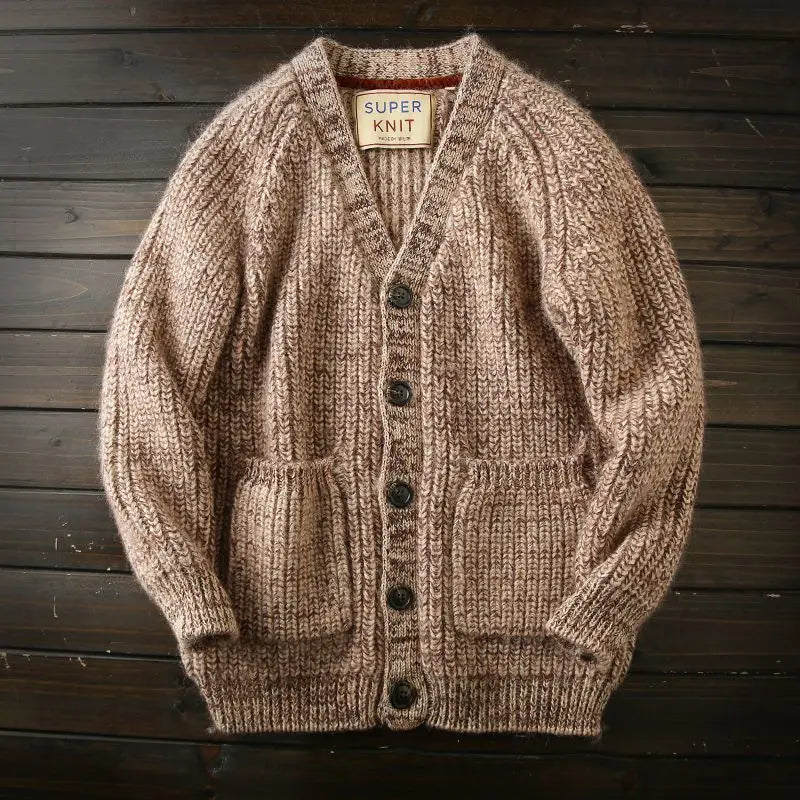 "Maglia Nobile" – Knitted Cardigan Sweater By Enzo Bellari®
