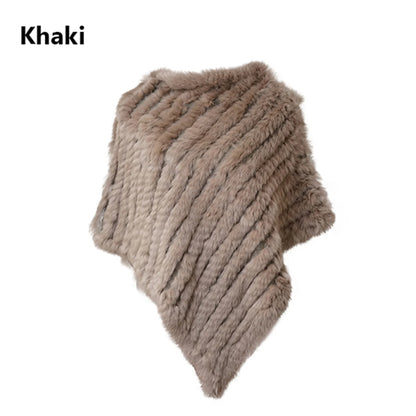 "Coniglio Reale" – Fur Poncho Vest By Enzo Bellari®