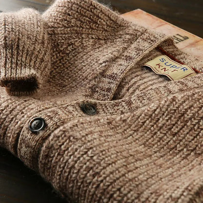 "Maglia Nobile" – Knitted Cardigan Sweater By Enzo Bellari®