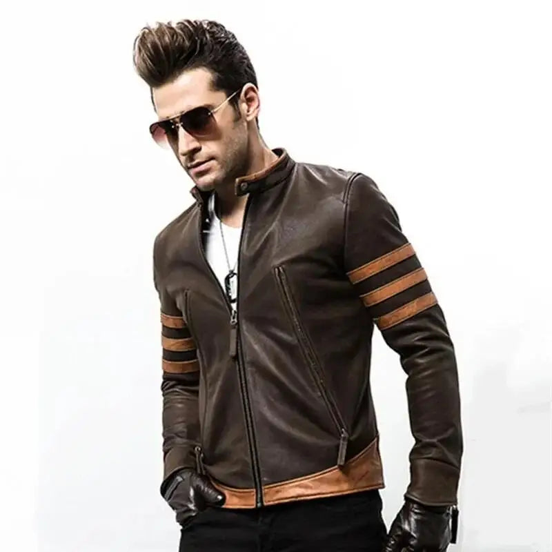 "Cerniera Nobile" – Zipper Leather Jacket By Enzo Bellari®
