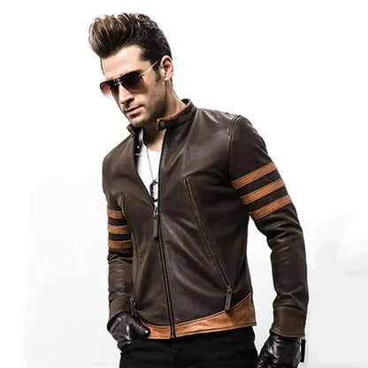 "Cerniera Nobile" – Zipper Leather Jacket By Enzo Bellari®