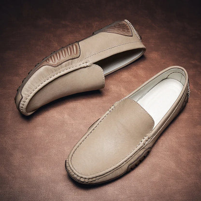 "Cammino Semplice" – Casual Leather Loafers By Enzo Bellari®