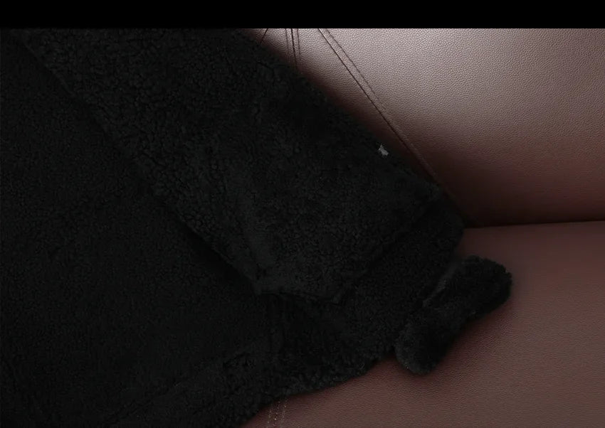 "Pelle di Cervo" – Sheepskin Fur Jacket By Enzo Bellari®