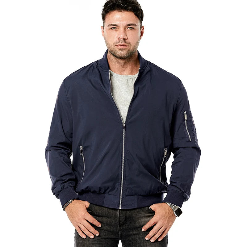 "Autunno Leggero" – Bomber Casual Jacket By Enzo Bellari®