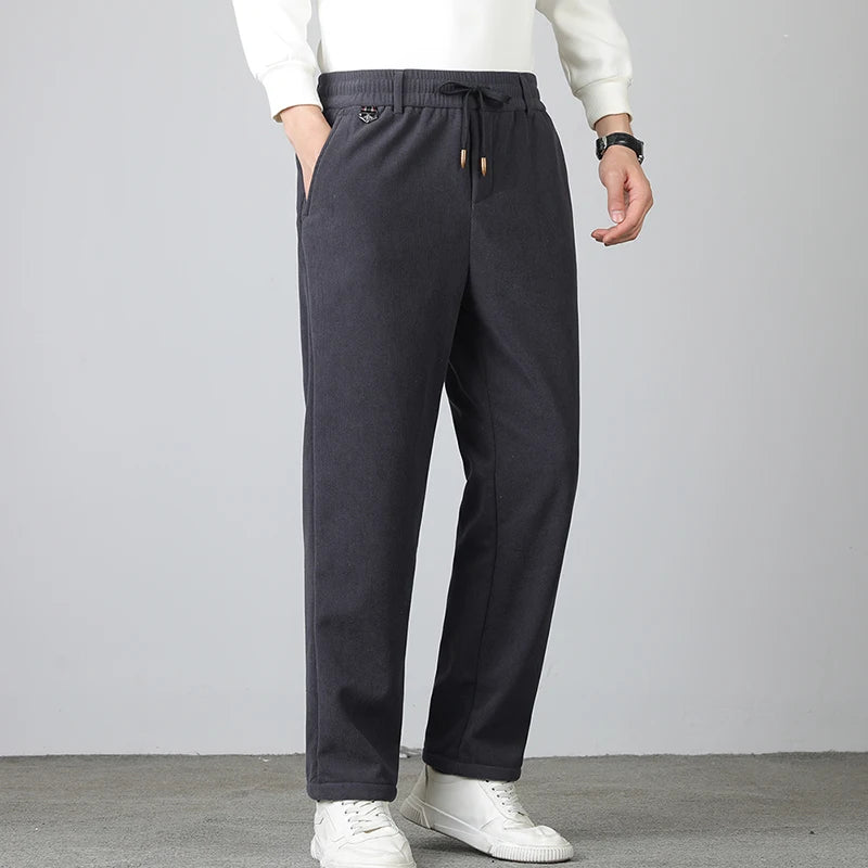 "Corte Morbida" – Corduroy Fleece Pants By Enzo Bellari®