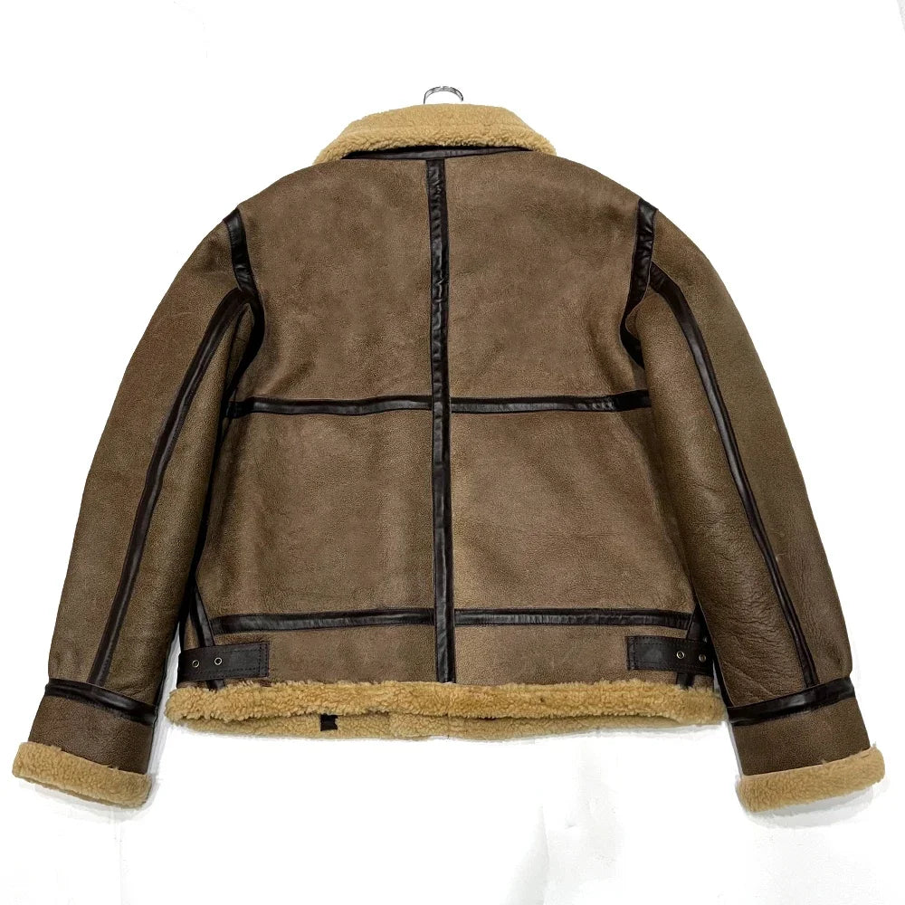 "Pelle di Cervo" – Sheepskin Fur Jacket By Enzo Bellari®