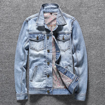"Aria Serenata" – Solid Color Denim Jacket By Enzo Bellari®