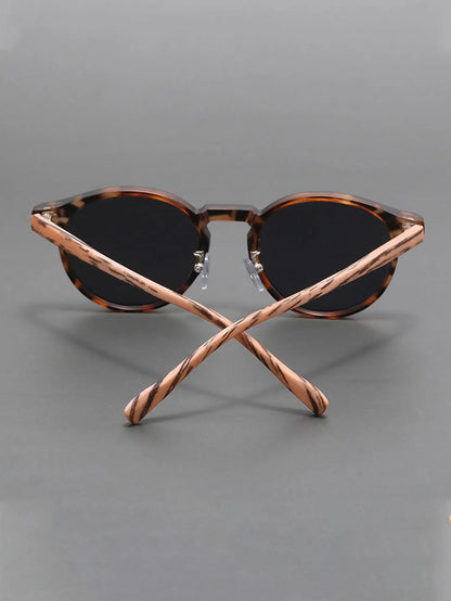 "Fior di Vento" – Vintage Round Hippie Sunglasses By Enzo Bellari®