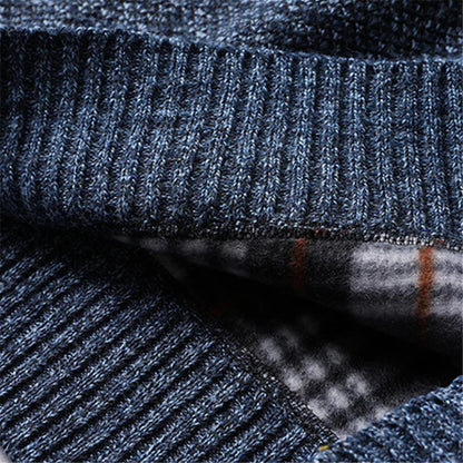 "Collo Alto" – Fleece Turtleneck Sweater By Enzo Bellari®