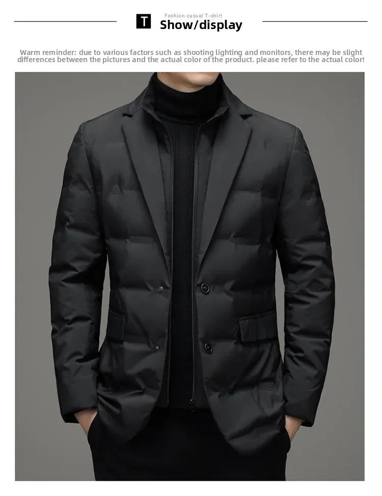 "Luce di Mare" – Winter Down Jacket with Scarf By Enzo Bellari®