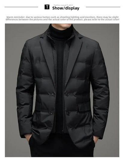 "Luce di Mare" – Winter Down Jacket with Scarf By Enzo Bellari®