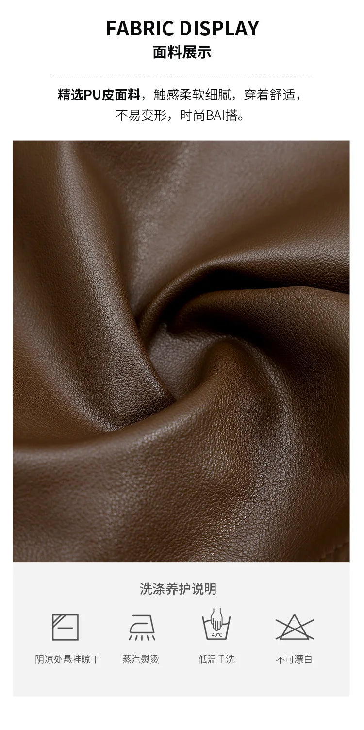 "Cintura Nera" – High Waist PU Pants By Enzo Bellari®