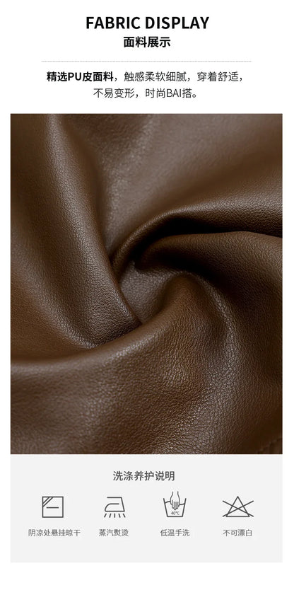 "Cintura Nera" – High Waist PU Pants By Enzo Bellari®