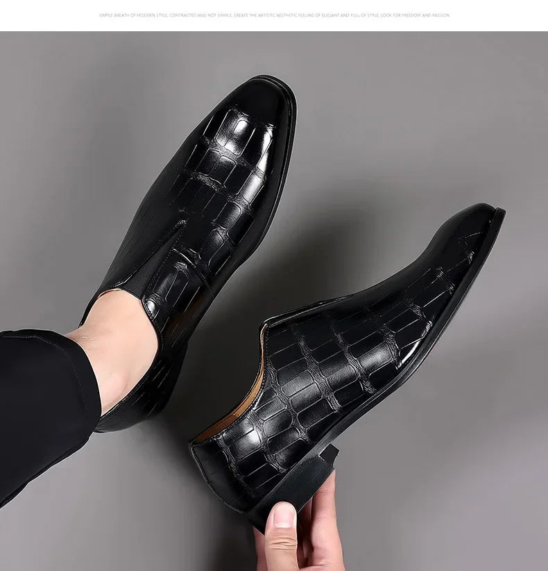 "Nodo Elegante" – Designer Oxford Loafers By Enzo Bellari®