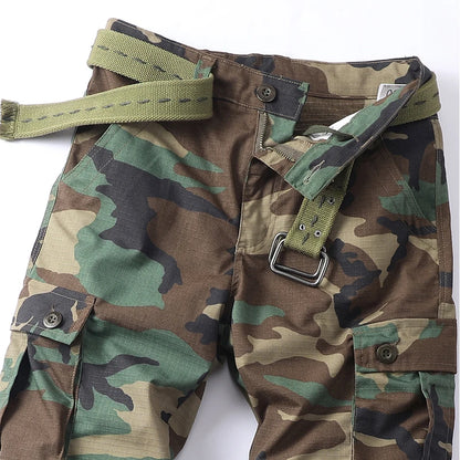 "Ombra Tattica" – Camo Cargo Pants By Enzo Bellari®