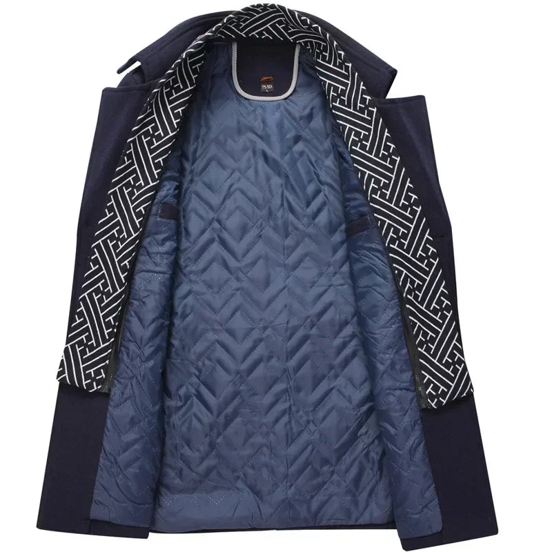 "Sole di Capri" – Winter Down Jacket with Scarf By Enzo Bellari®