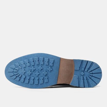 "Epoca Dorata" – Brogue Leather Oxfords By Enzo Bellari®