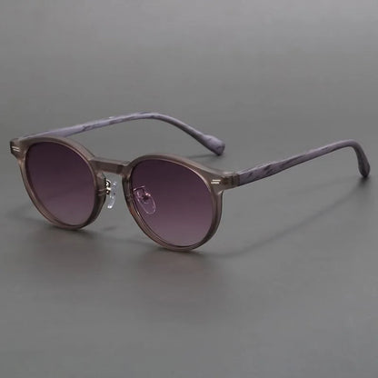 "Fior di Vento" – Vintage Round Hippie Sunglasses By Enzo Bellari®