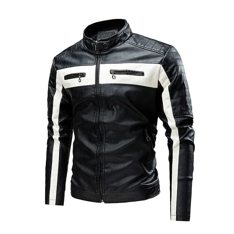 "Strada Moderna" – Leather Moto Jacket By Enzo Bellari®