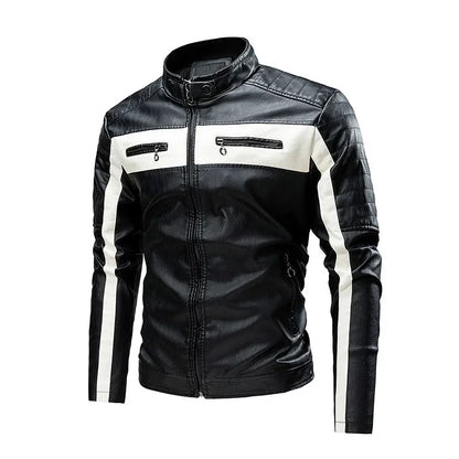 "Strada Moderna" – Leather Moto Jacket By Enzo Bellari®