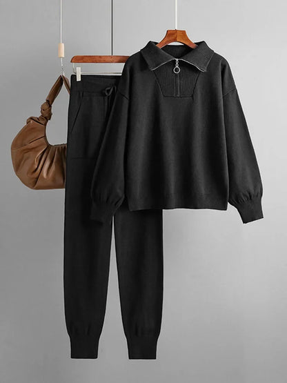 "Cielo Stellato" – Knit Sweater & Jogger Set By Enzo Bellari®