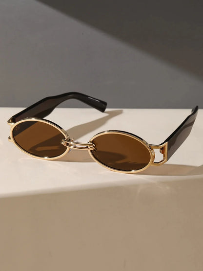 "Ovale Punk" – Vintage Oval Sunglasses By Enzo Bellari®