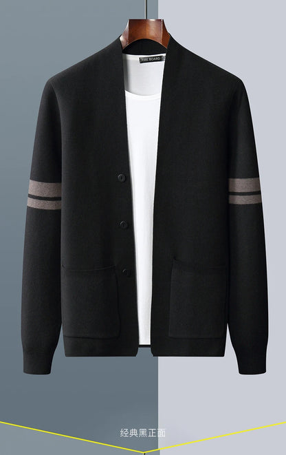 "Aria Serenata" – Merino Wool Knitted Coat By Enzo Bellari®