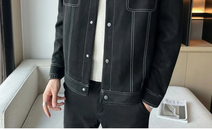 "Vento di Chamois" – Chamois Leather Jacket By Enzo Bellari®