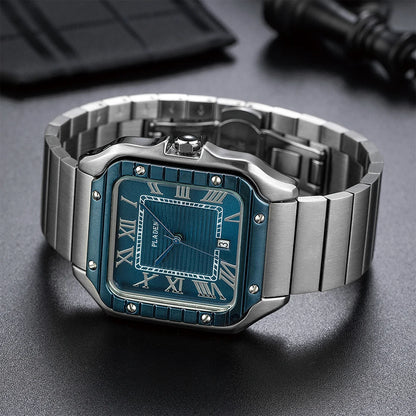 "Vera Luce" – Minimalist Stainless Steel Watch By Enzo Bellari®