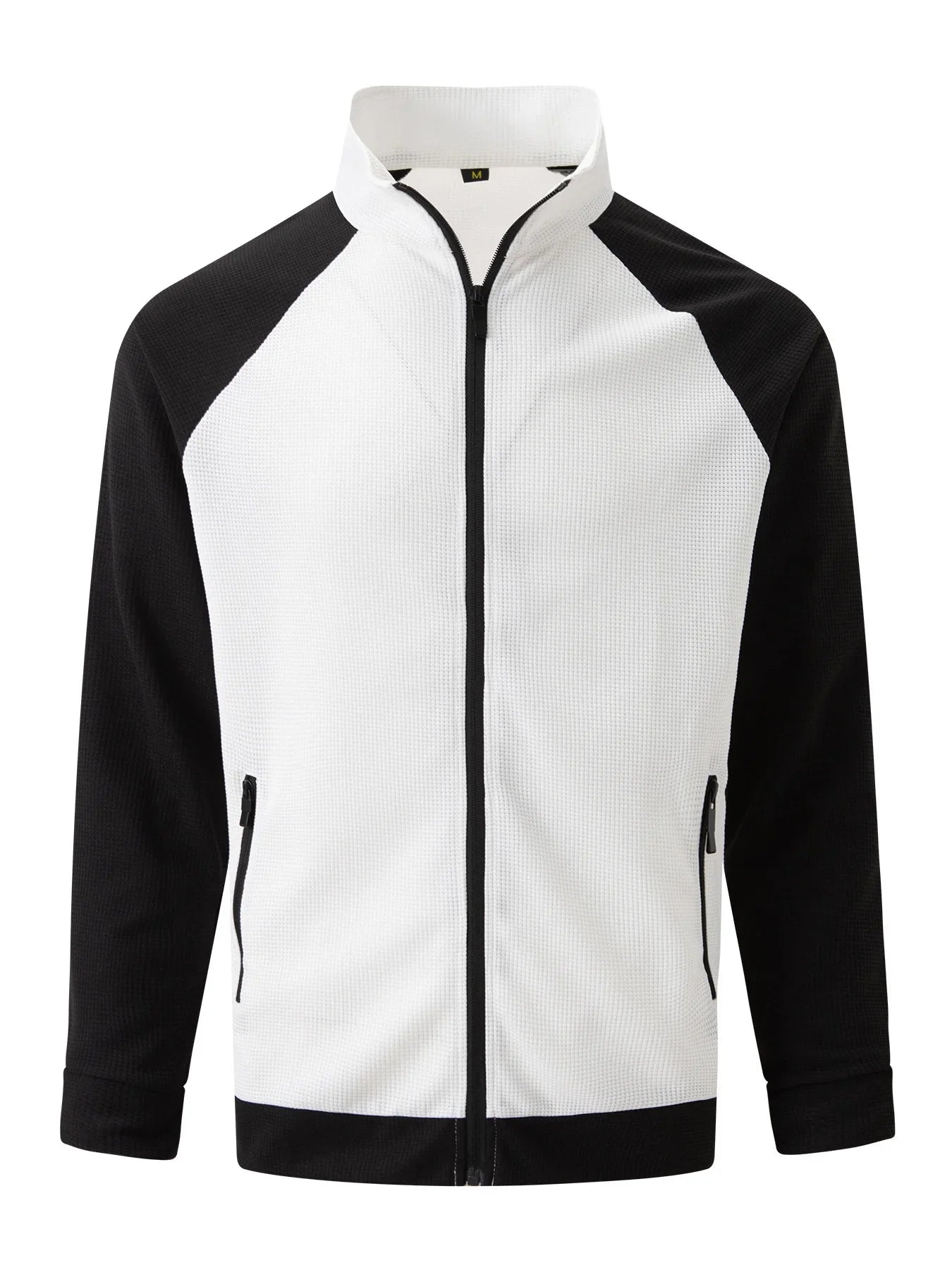 "Luna Dorata" – Checkered Color Block Jacket By Enzo Bellari®