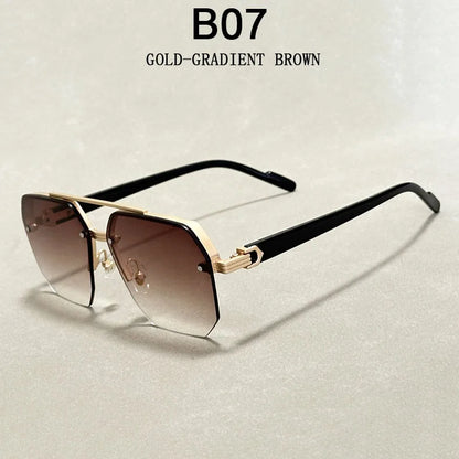 "Vista Leggera" – Semi-Rimless Sunglasses By Enzo Bellari®