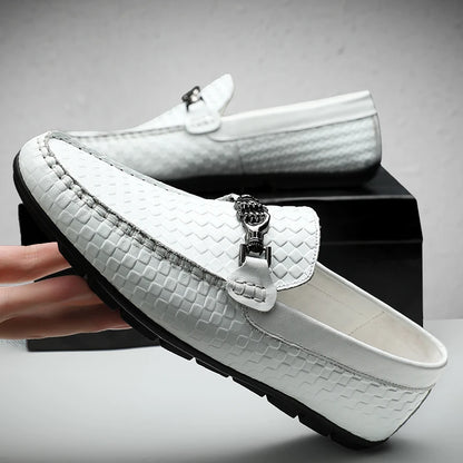 "Sole di Capri" – Genuine Leather Moccasin Loafers By Enzo Bellari®