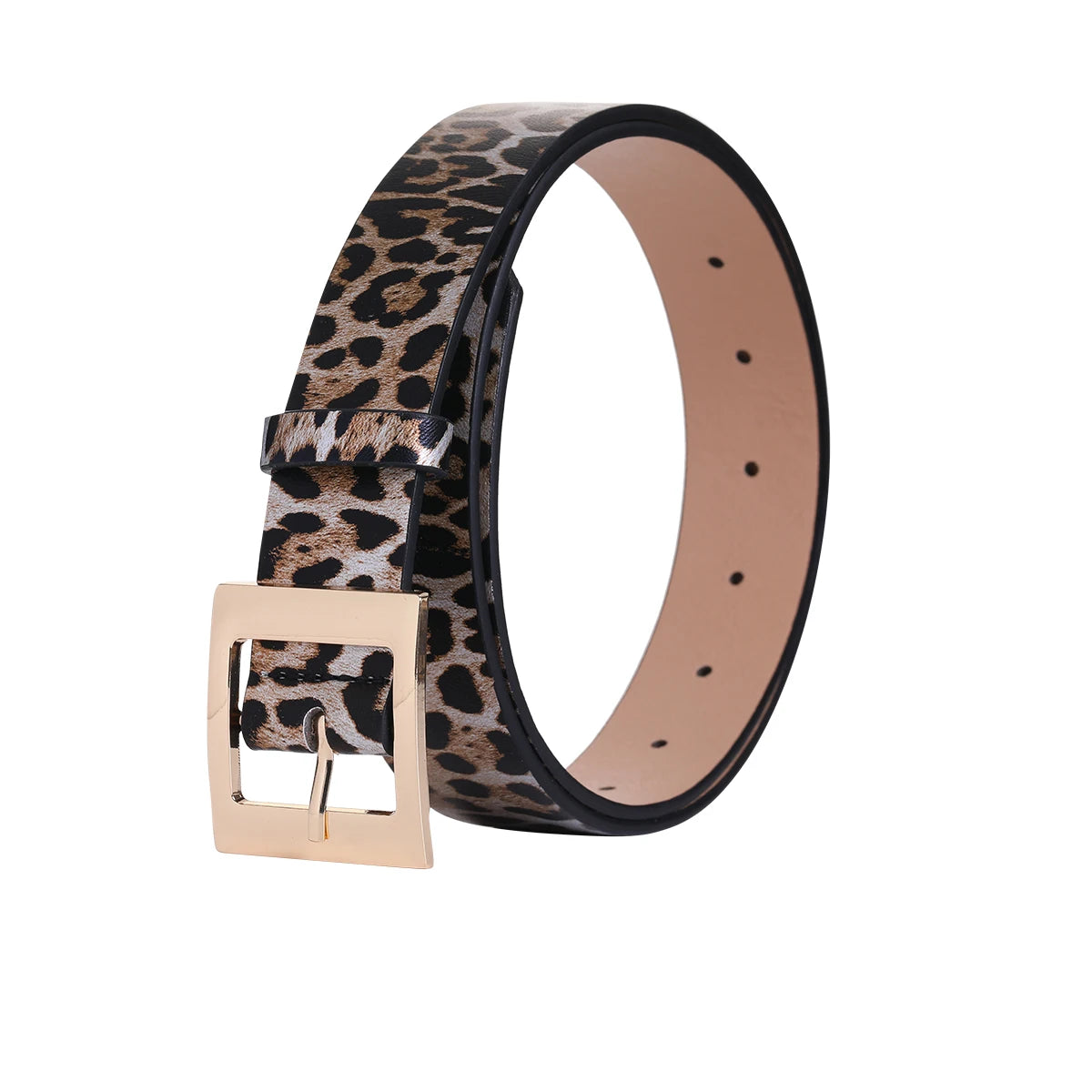 "Macchia Antica" – Leopard PU Belt By Enzo Bellari®