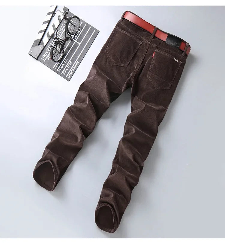 "Trama Rustica" – Corduroy Casual Pants By Enzo Bellari®