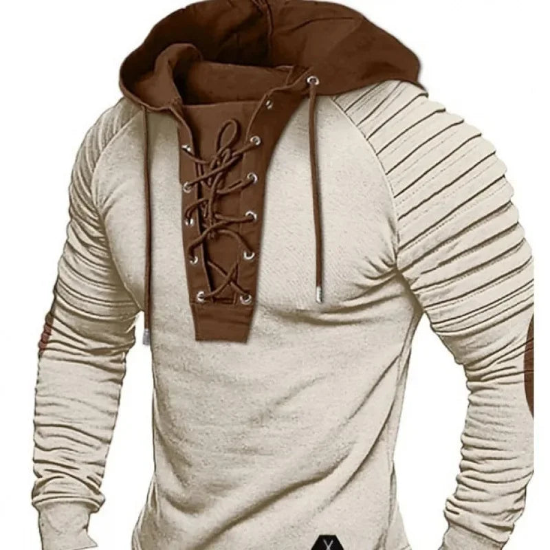 "Oro Urbano" – Hoodie with Gold Belt By Enzo Bellari®