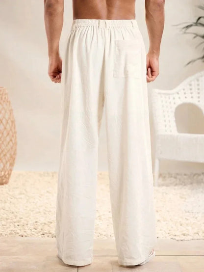 "Tessuto Libero" – Loose Linen Pants By Enzo Bellari®