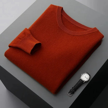 "Aria Serenata" – Wool Crew Neck Sweater By Enzo Bellari®