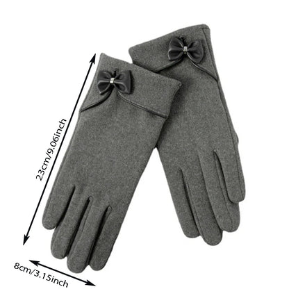 "Bello Sogno" – Touchscreen Velvet Winter Gloves By Enzo Bellari®