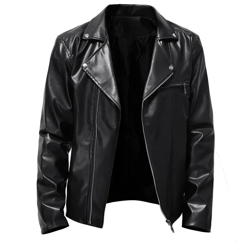 "Oro di Mare" – Casual Leather Motorcycle Jacket  By Enzo Bellari®