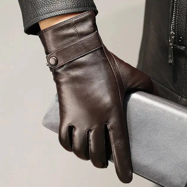 "Mano Calda" – Sheepskin Winter Gloves By Enzo Bellari®