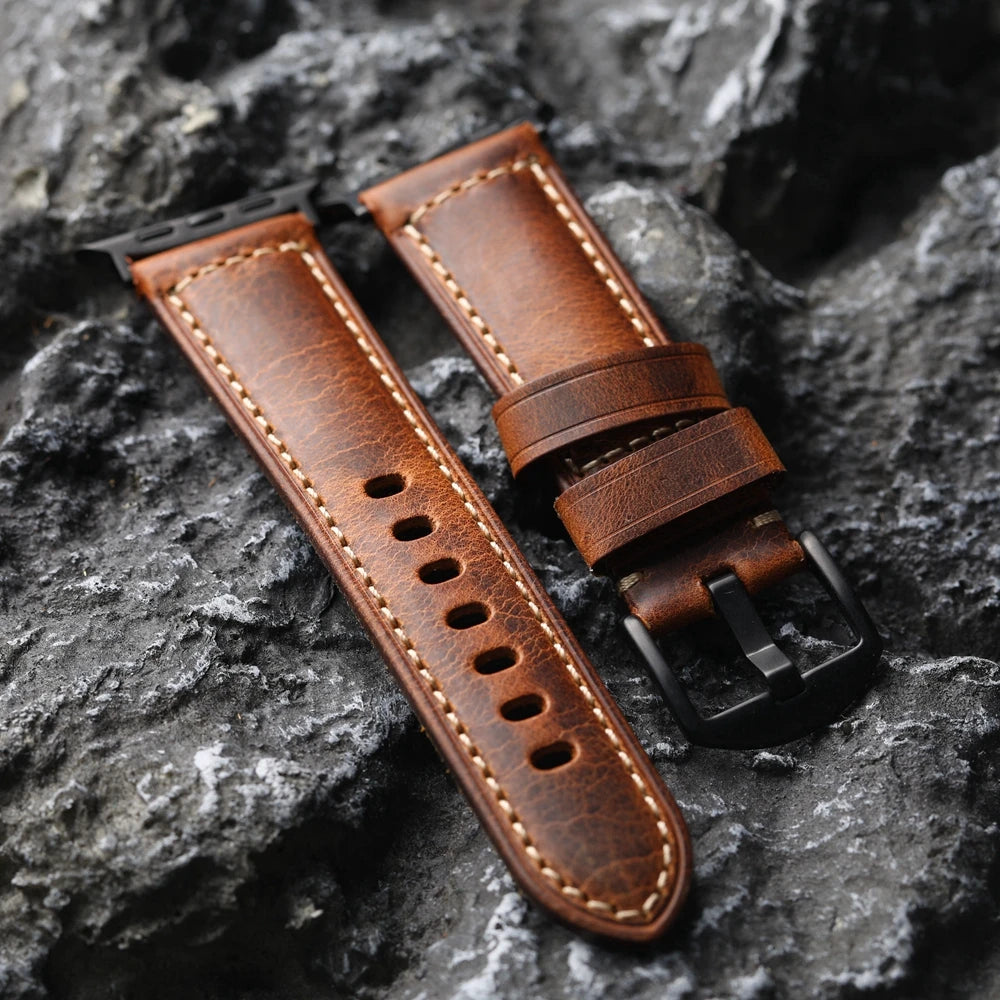 "Cinturino Fattoamano" – Leather iWatch Strap By Enzo Bellari®