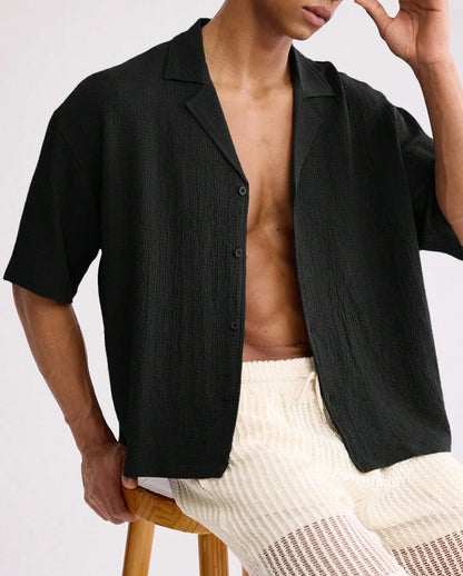 "Collo Morbido" – Loose Collar Shirt By Enzo Bellari®