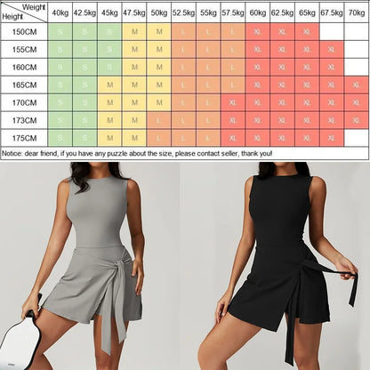 "Nuvola Bianca" – Tennis Skirt Dress By Enzo Bellari®