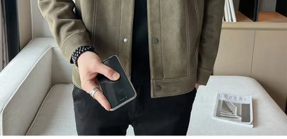 "Vento di Chamois" – Chamois Leather Jacket By Enzo Bellari®