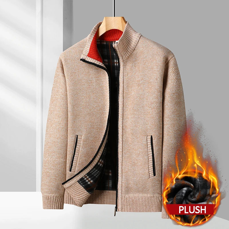 "Pelliccia Invernale" – Plush Cardigan Jacket By Enzo Bellari®