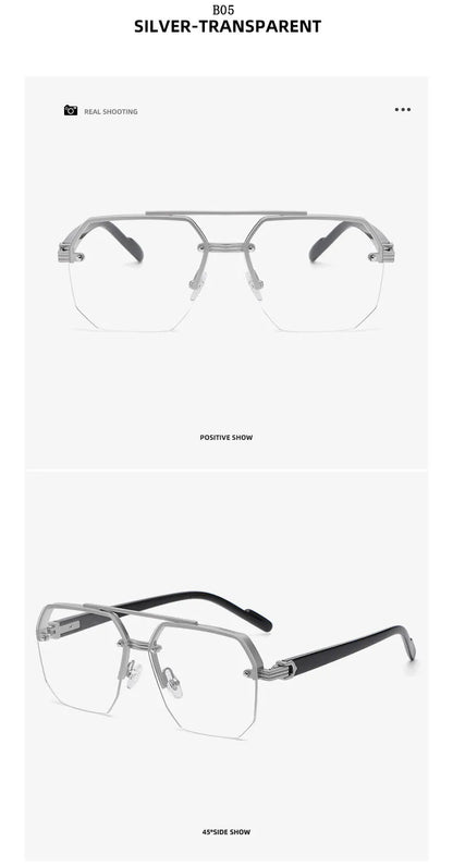 "Vista Leggera" – Semi-Rimless Sunglasses By Enzo Bellari®